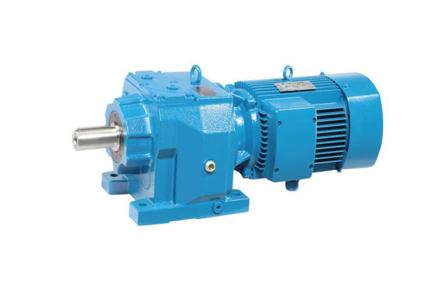 Inline spiralformet gearkasse