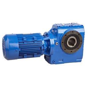 helical worm gearmotor